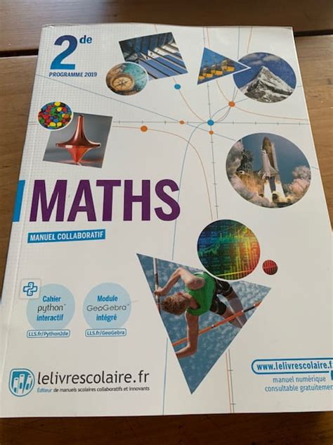Le Livre Scolaire 2nde Maths Corrigé Pdf Livre: Maths, 2de / manuel élève, Collectif, Magnard, Sciences Maths